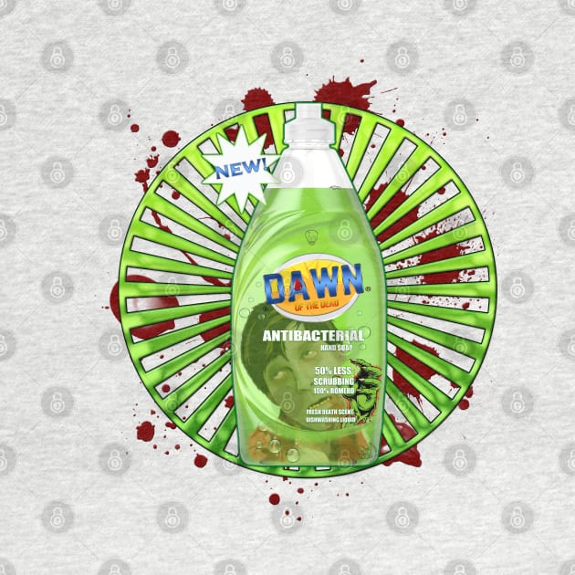 New & Improved- Dawn of the Dead Dish Soap by Sean Damien